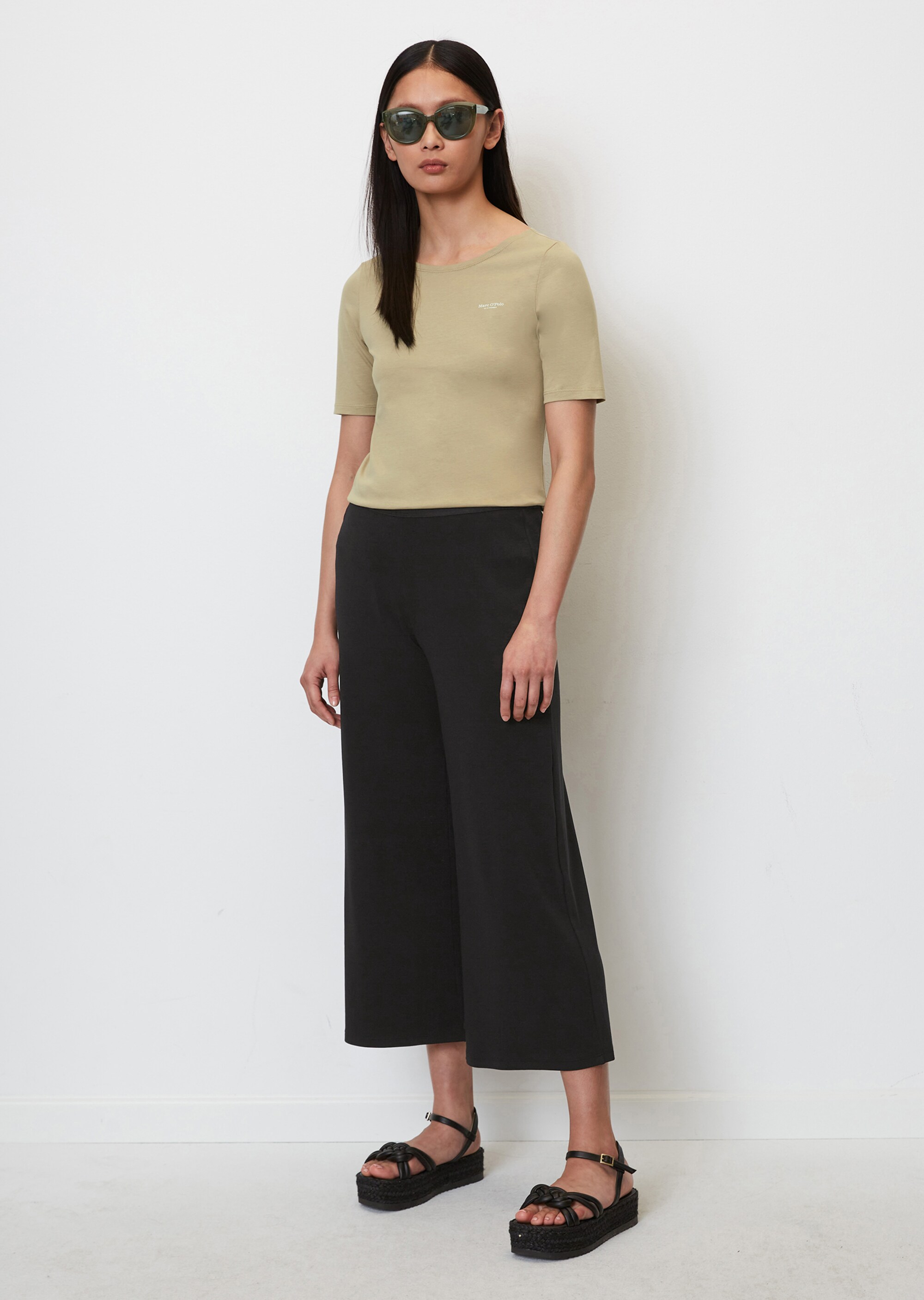 Basic-T-Shirt regular aus reinem Organic Cotton