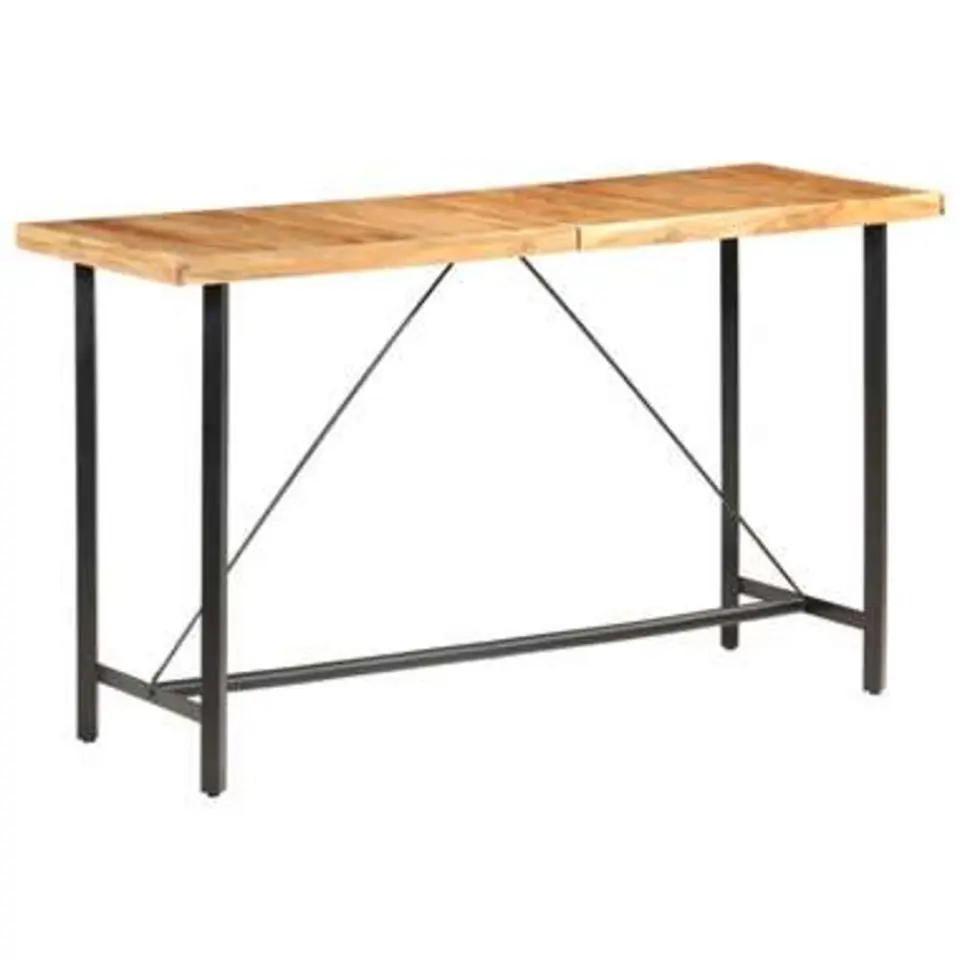 vidaXL Bartafel 180x70x107 cm massief acaciahout