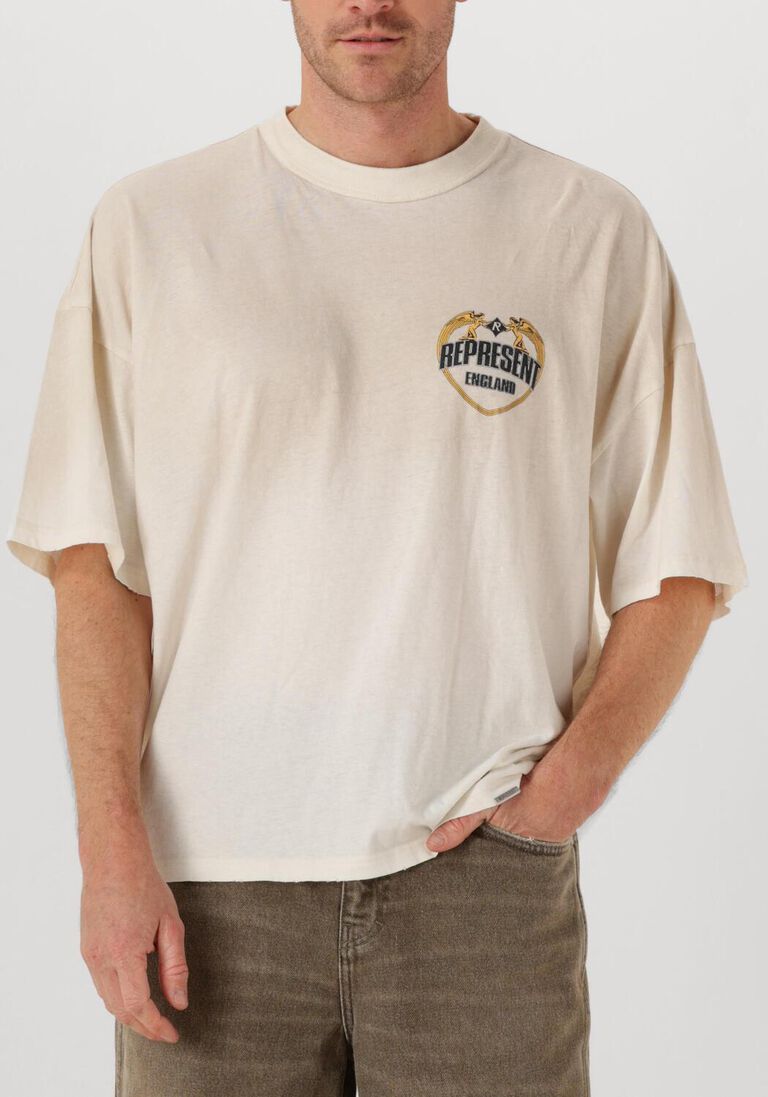 gebroken wit represent polo angel border t shirt