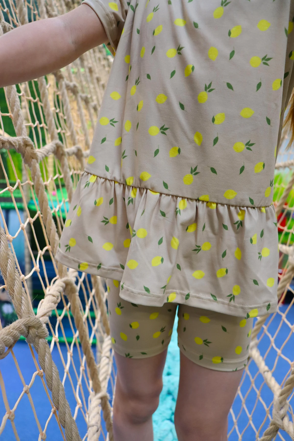 Liberte Ami Alma-Frill-T-Shirt (Kids) eige lemon