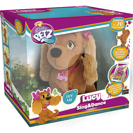 Club Petz interaktiv legetøjshund - lucy