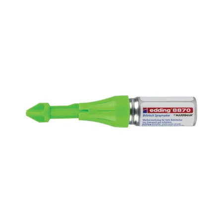 edding 8870 Bohrloch Spraymarker neongrün