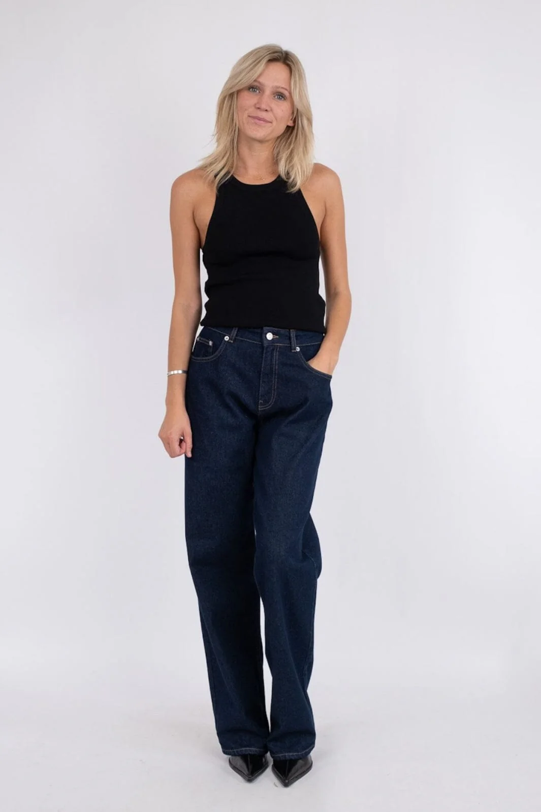 Neo Noir Simona D Pants dark blue