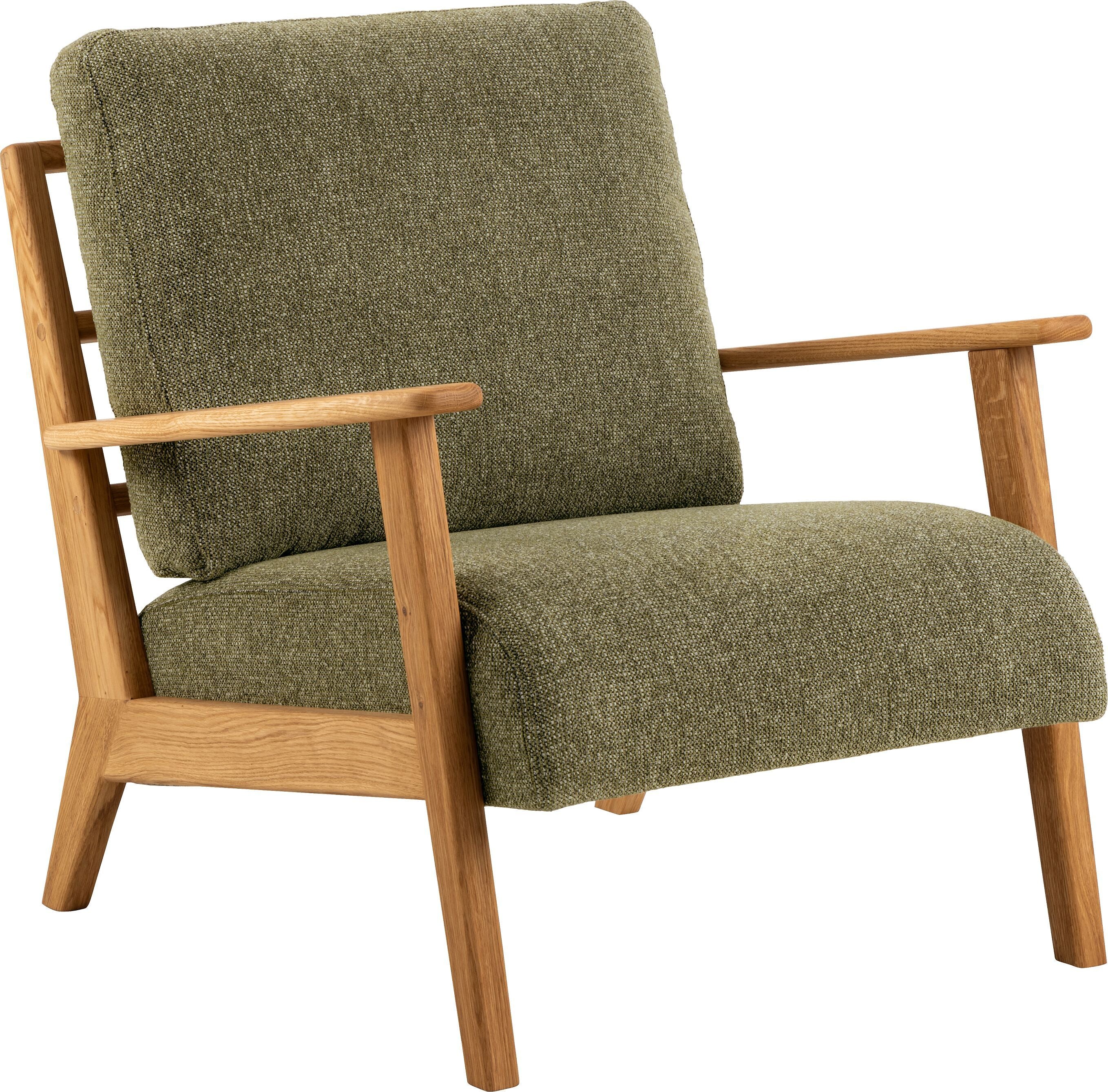 FAUSTO Sessel - Grün / B: 83.0 cm x T: 75.0 cm x H: 80.0 cm