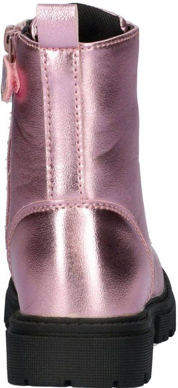 Nelson - Veterboots - Metallic - Imitatieleer - Meisjes