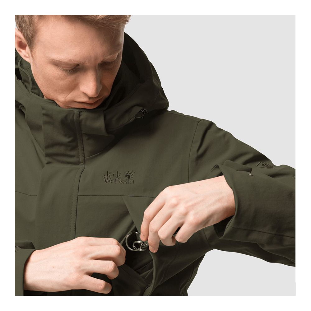 Jack Wolfskin WHITE FROST - Veste Homme bonsai green