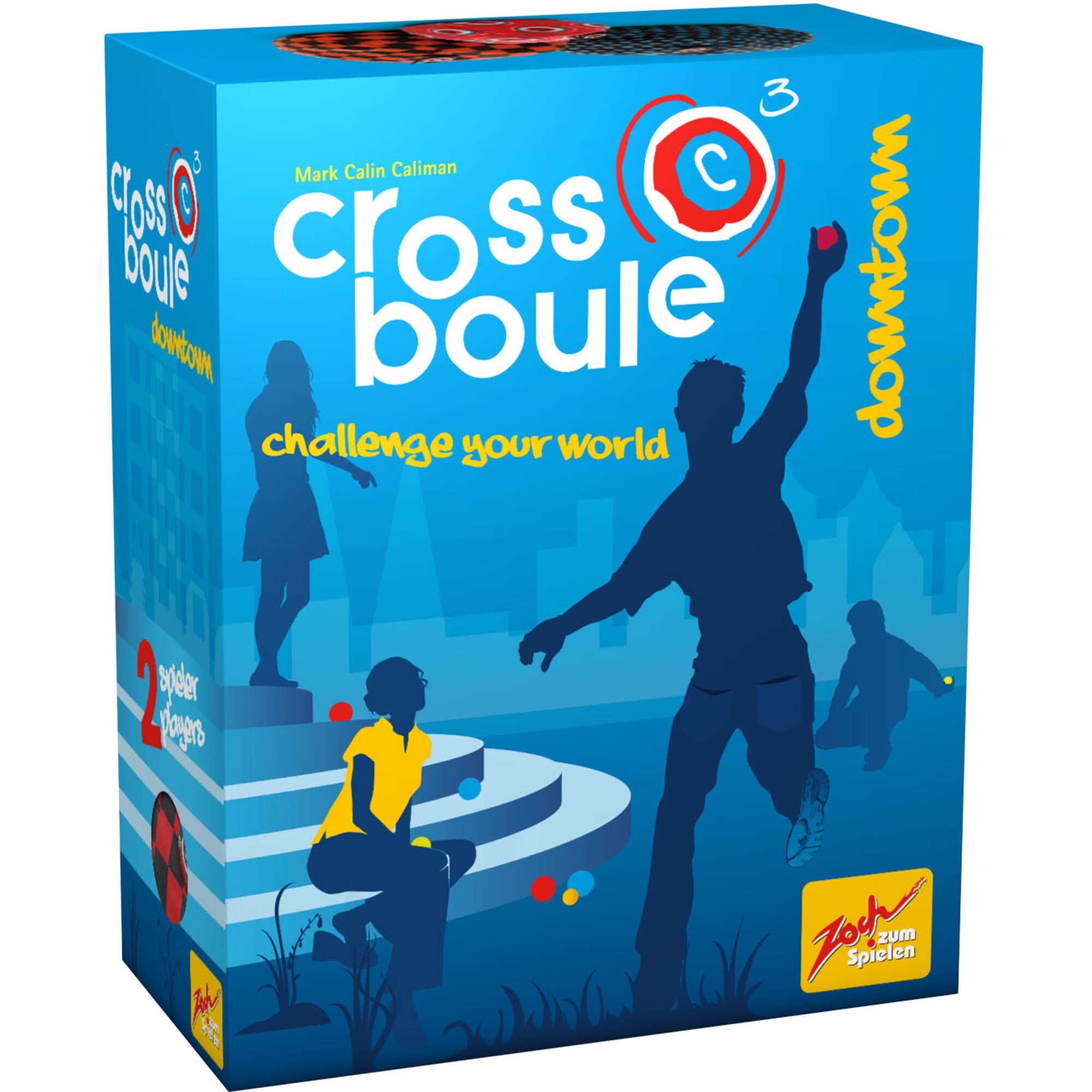Zoch Geschicklichkeitsspiel Crossboule Set Downtown