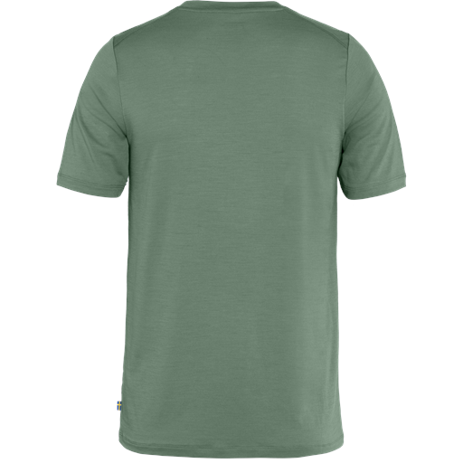 Fjällräven Abisko Logo T-shirt, Patina Green, M