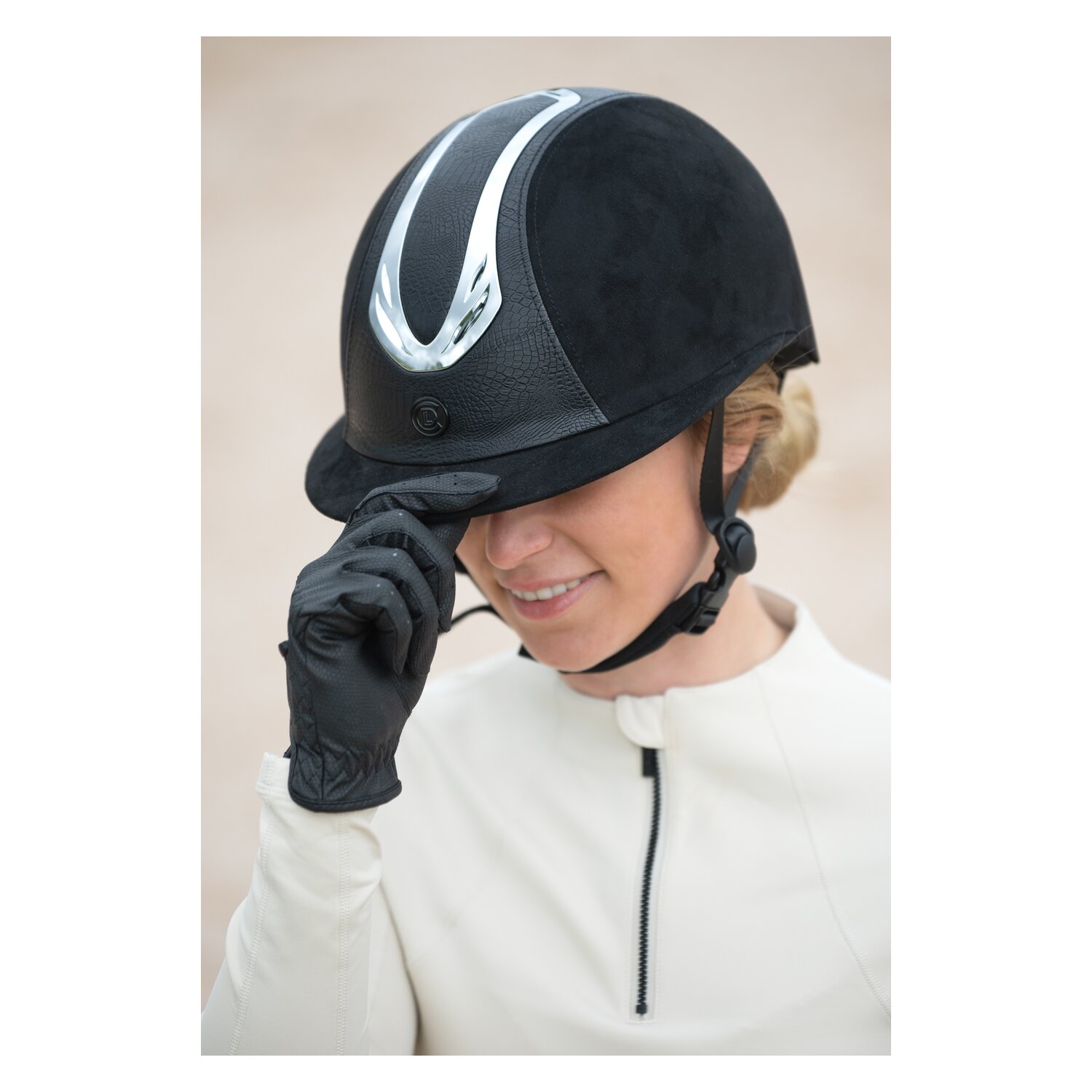 Cheval de Luxe Reithelm Torino  - black
