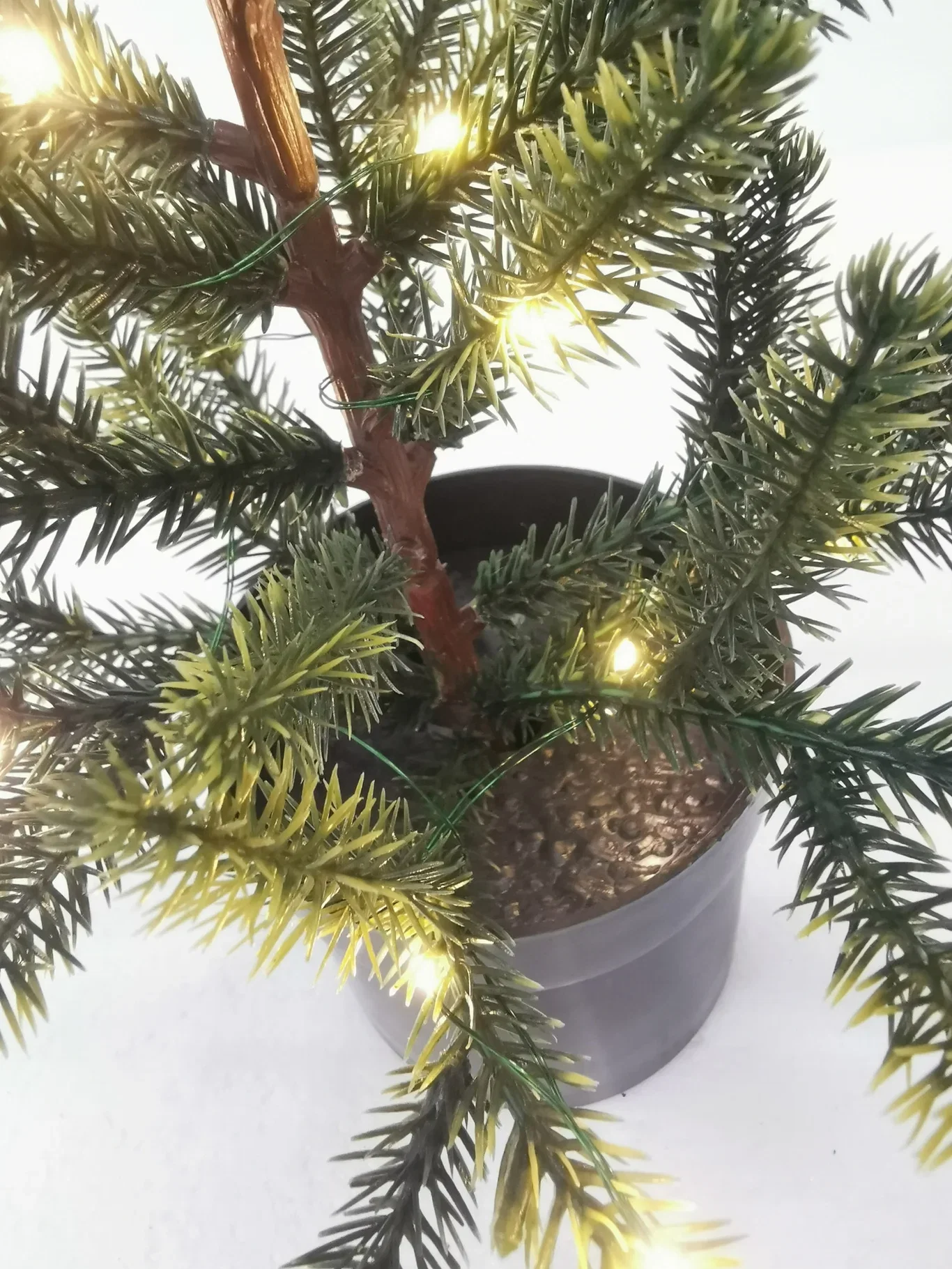 Juletre med Belysning Høyde 50 cm