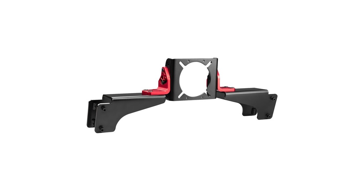 Next Level RacingElite Premium DD Side & Front Mount Adapter bevestiging  (Zwart/rood)