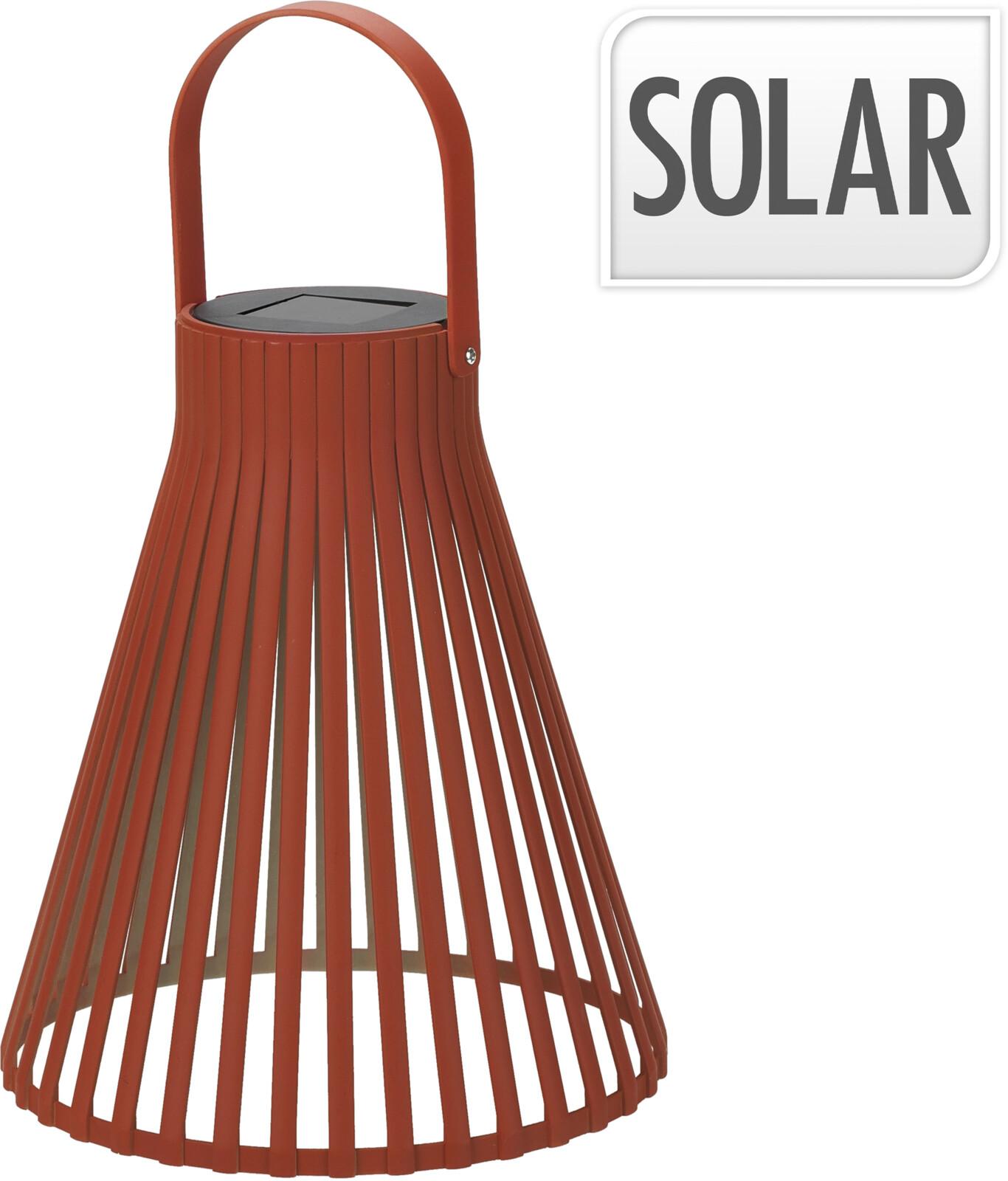 LANTERNE SOLAIRE TERRACOTA 20X20X23.5CM