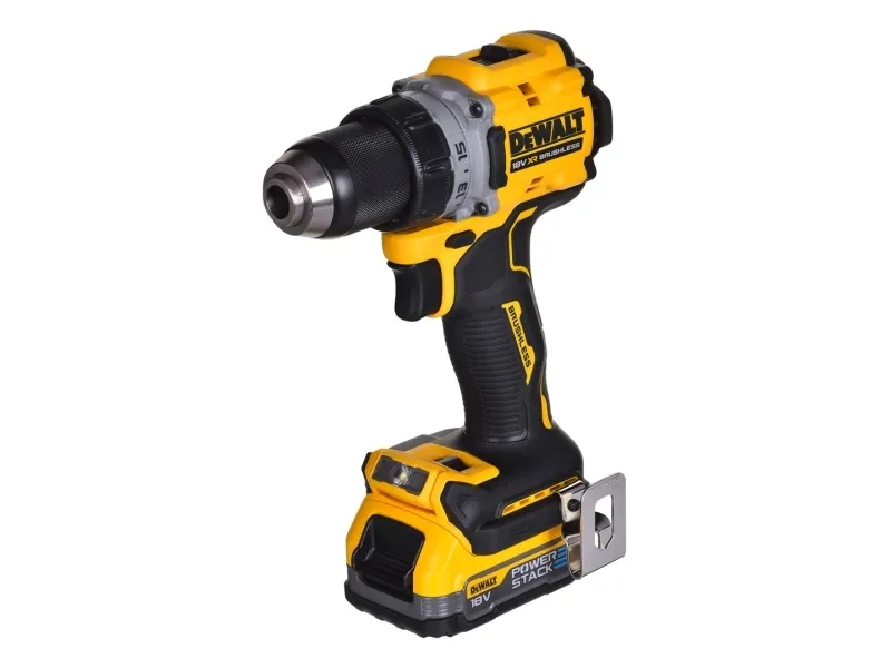 DEWALT 18V 90Nm BL 1x1.7Ah POWERSTACK DCD800E1T bore-/skruemaskine