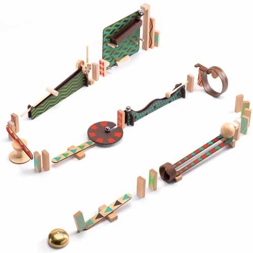 Djeco kettingreactiespel zig & go - 48st
