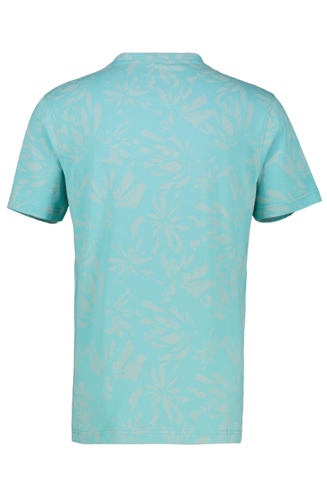 Lerros blauwe heren t-shirt