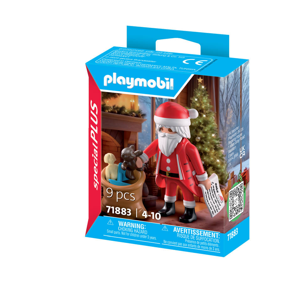 PLAYMOBIL SpecialPLUS Kerstman met verlanglijstje 71883