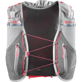 Salomon ADV Skin 12 Set Laufrucksack Castelrock / Alloy / Neon Flame