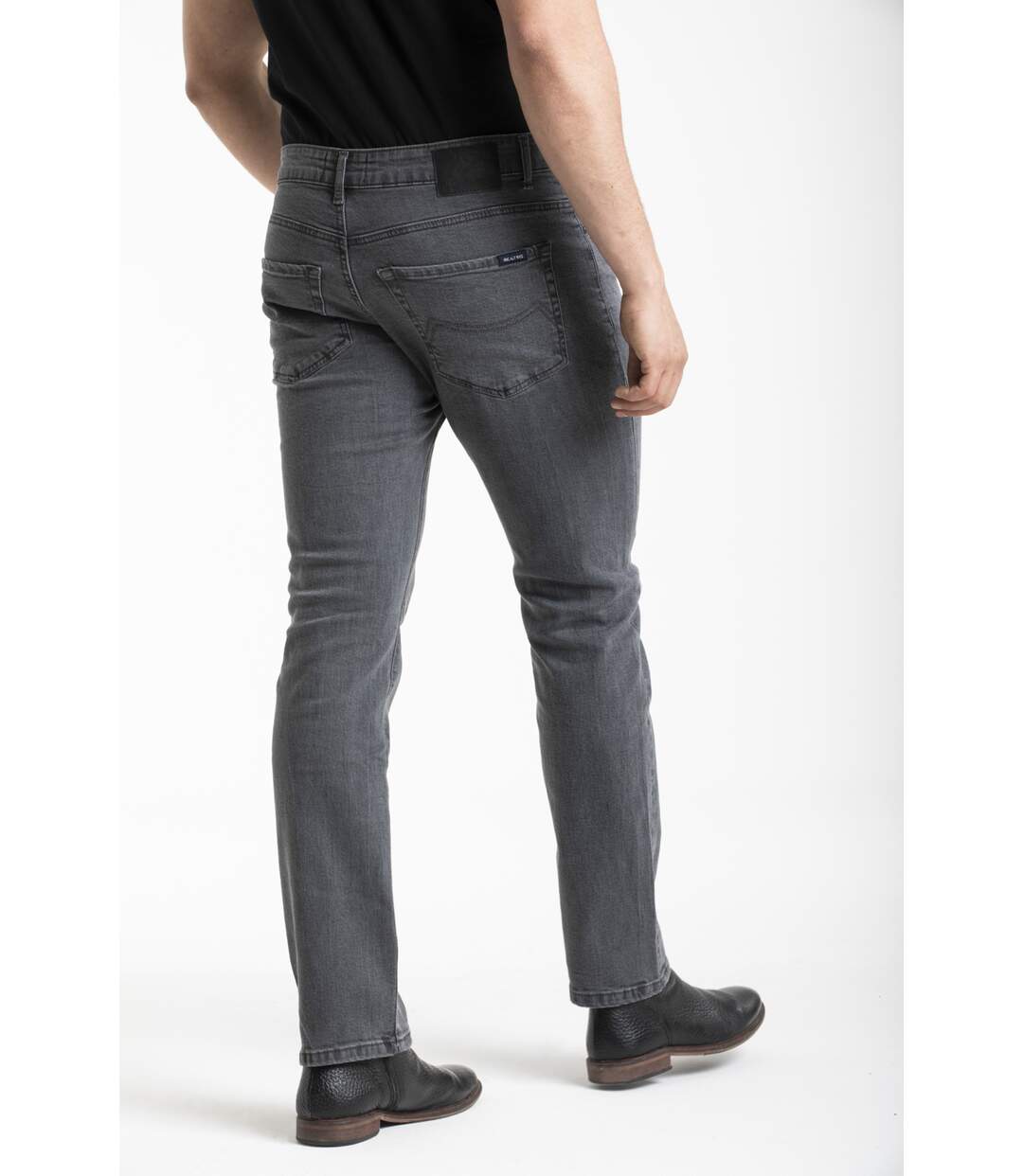 Jeans stretch RL70 Fibreflex® coupe droite confort BARON GRIS