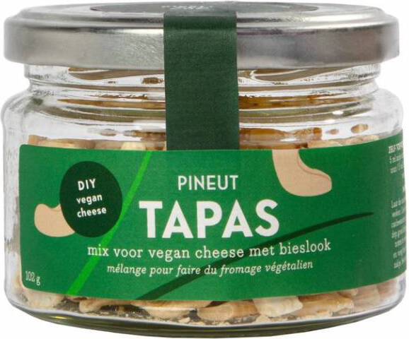 Pineut tapas vegan cheese 105 gr