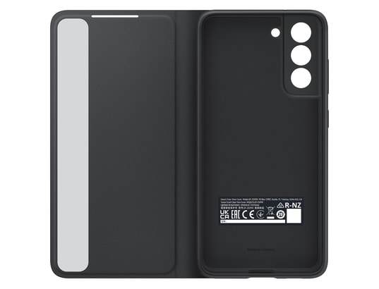 BIGBEN - Coque smartphone EF-ZG990CB Folio Noir Galaxy S21FE Clear View