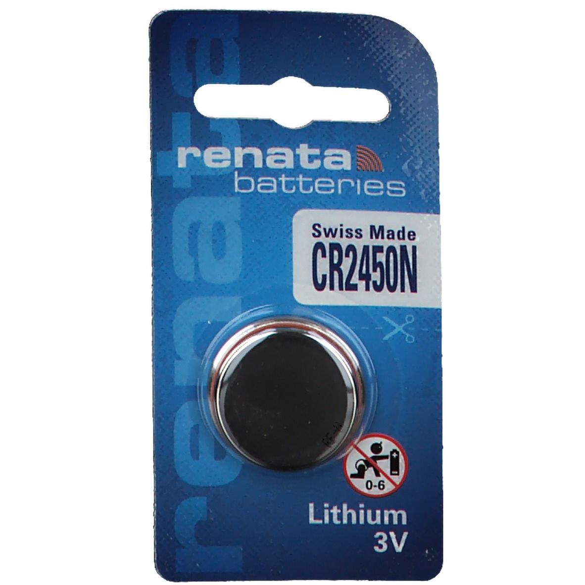 RENATA Lithium Knopfzellenbatterie CR2450N