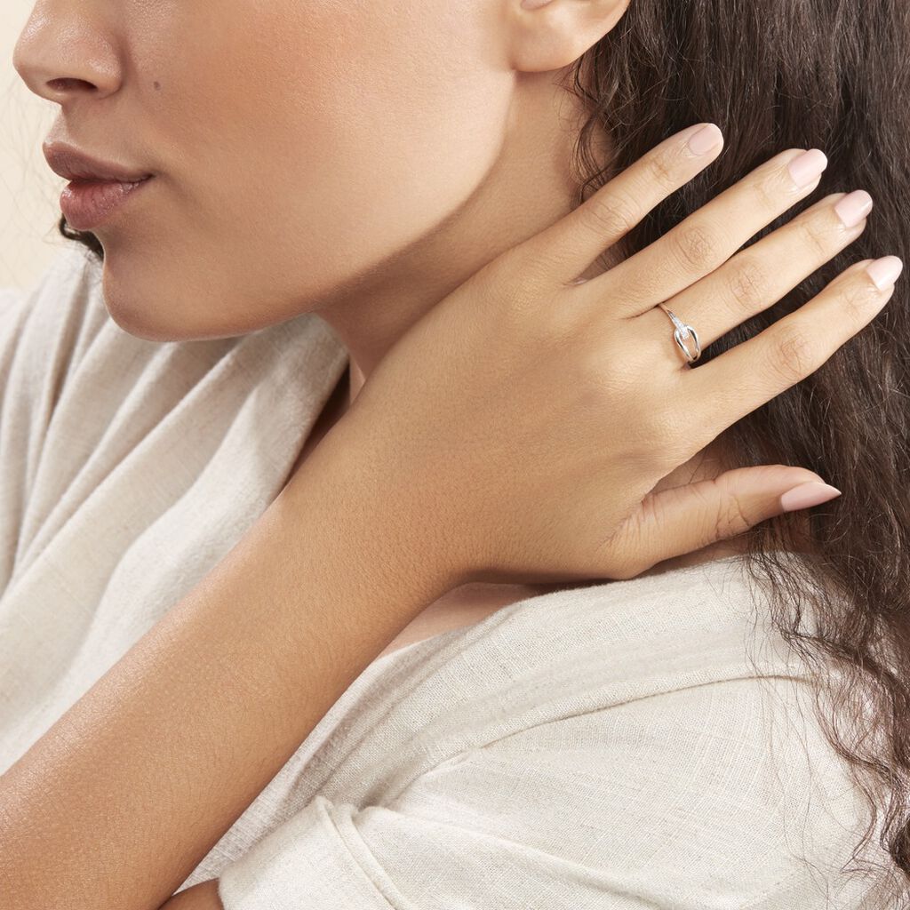 Bague Cyranna Or Blanc Diamant