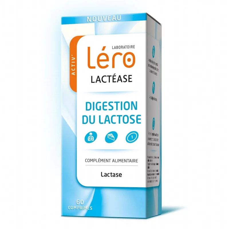 Léro LACTÉASE - 60 comprimés