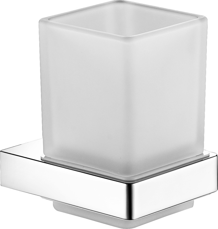Plieger Altea glashouder met glas chroom