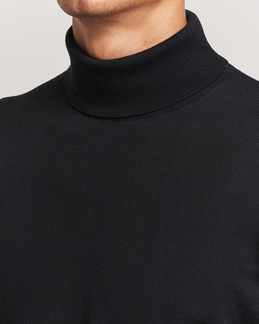 Stenströms Merino Rollneck Black