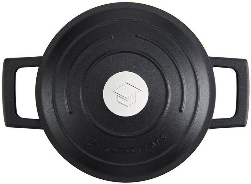 Braadpan, Gietaluminium, 16 CM, 1.4 L, Zwart - MasterClass