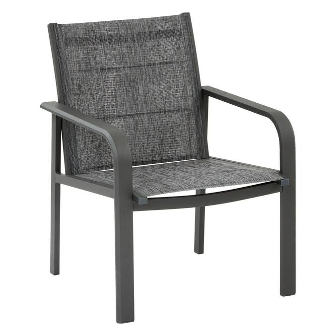 Salon de jardin PIAZZA Graphite