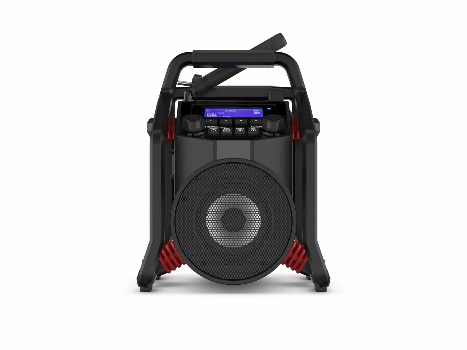 PerfectPro POWERPLAYER PP2 Bouwradio - FM RDS - DAB  - bluetooth - USB - AUX-In - Oplaadbaar (ingebouwde Lithium accu)