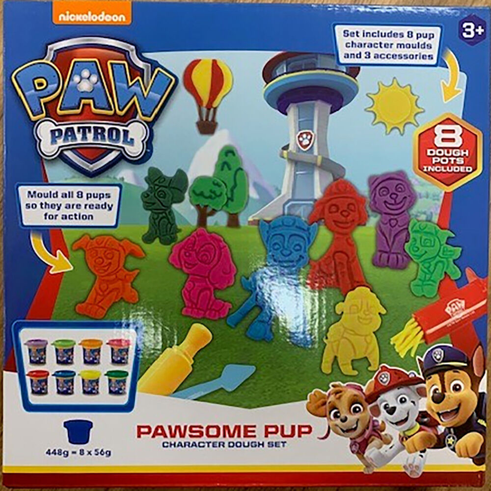 Set pâte à modeler Pat Patrouille avec accessoires