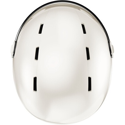 Casque vélo Casr Life Crème avec visière - L