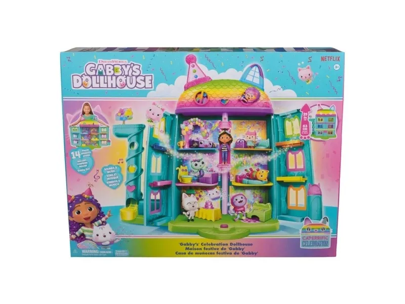 Gabby's Dollhouse Celebration Purrfect Dollhouse