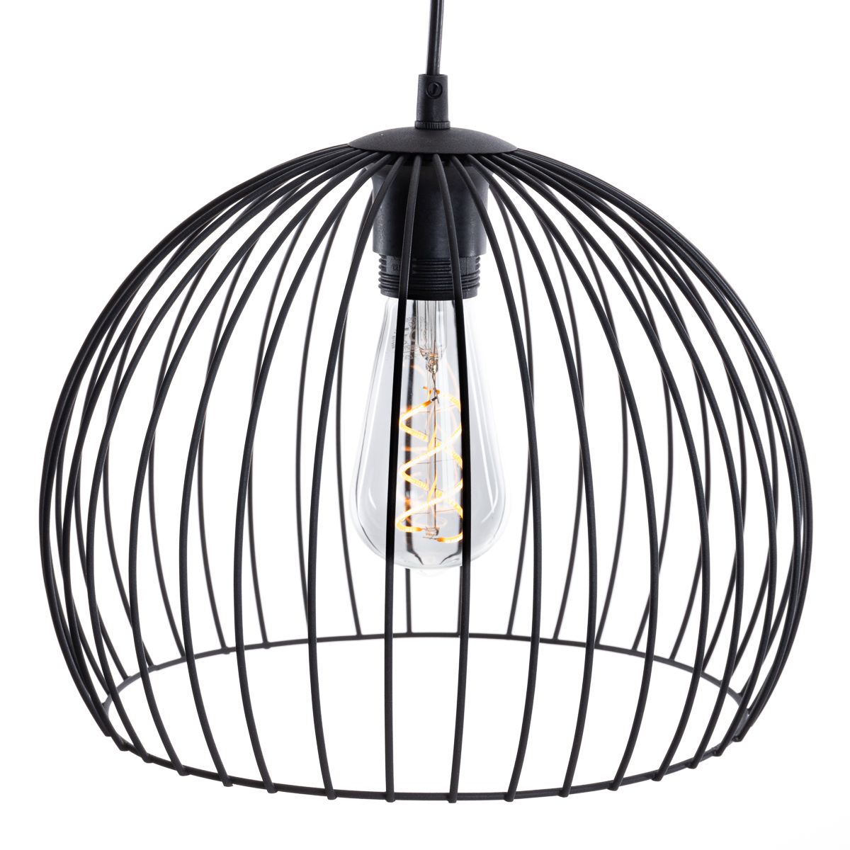 Moderne hanglamp zwart 3-lichts - Koopa