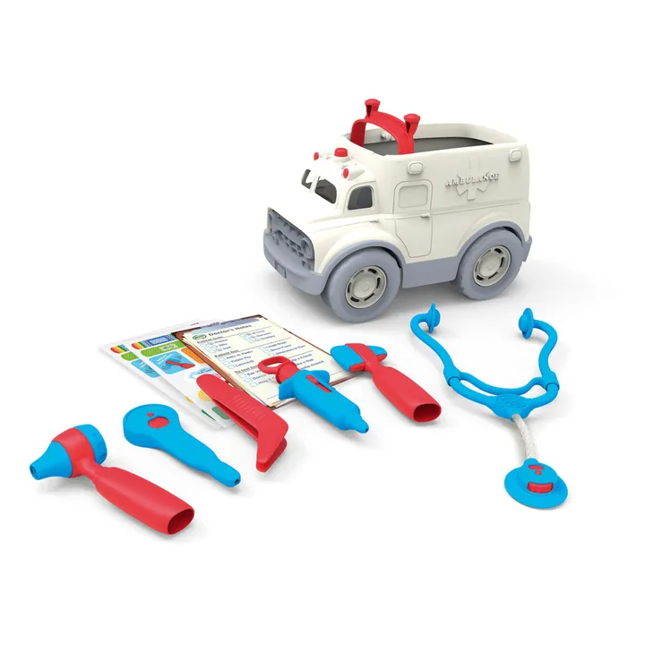 Green Toys Ambulance et ses accessoires