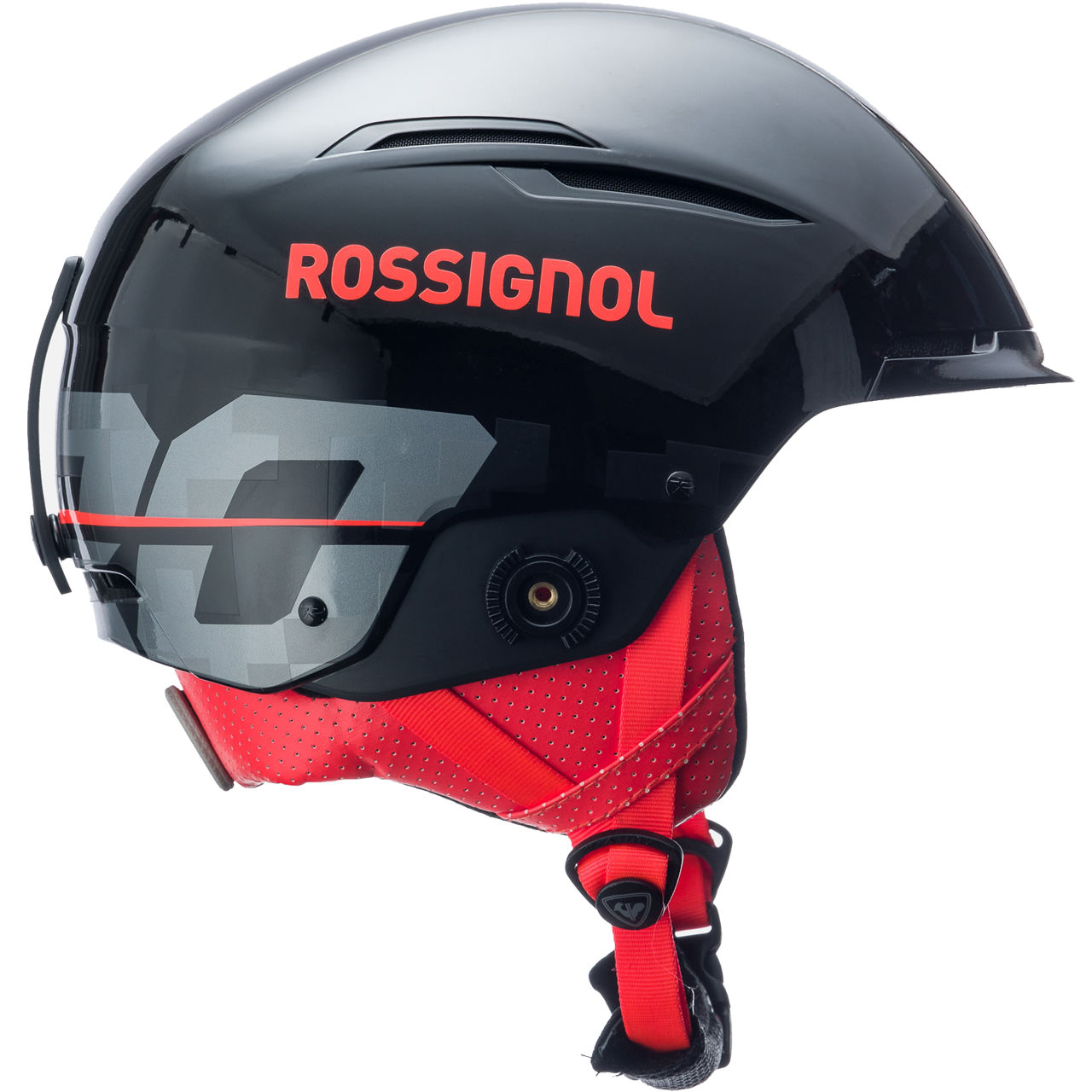 Rossignol Hero Slalom Impacts black with Chinguard | Rossignol Skihelme   Brillen | Rossignol | R | MARKEN | XSPO