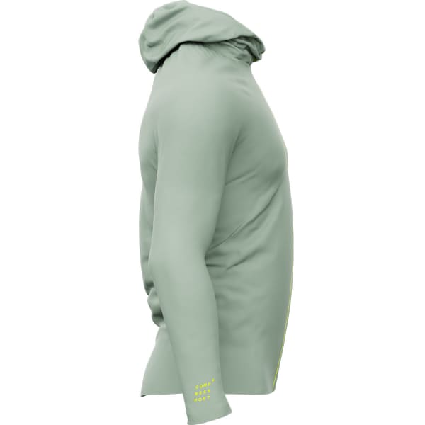Veste running COMPRESSPORT HURRICANE WATERPROOF 10/10 JACKET ICE FLOW