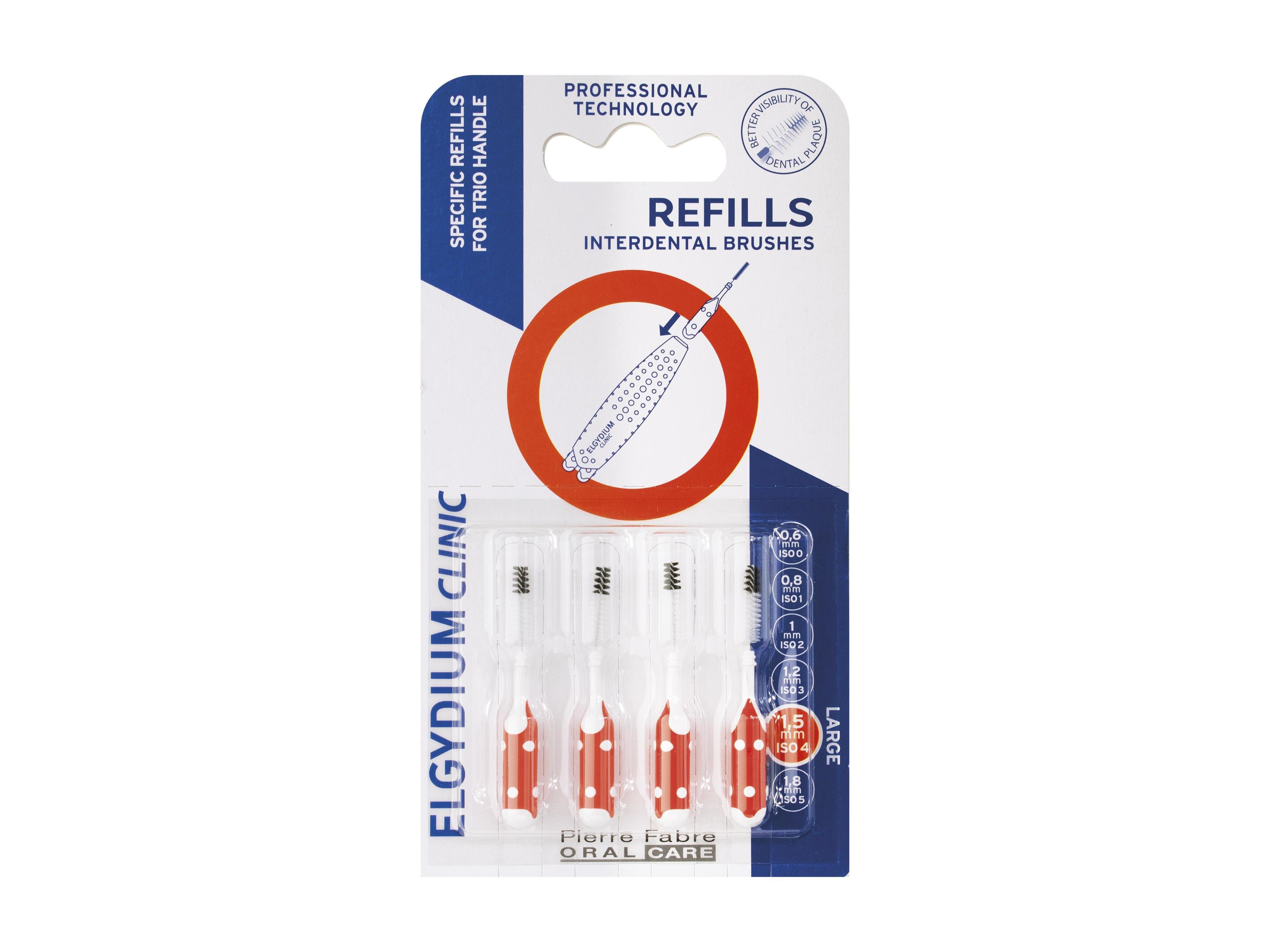 RECARGA ELGYDIUM ESCOVILHÃO VERMELHO 3UN