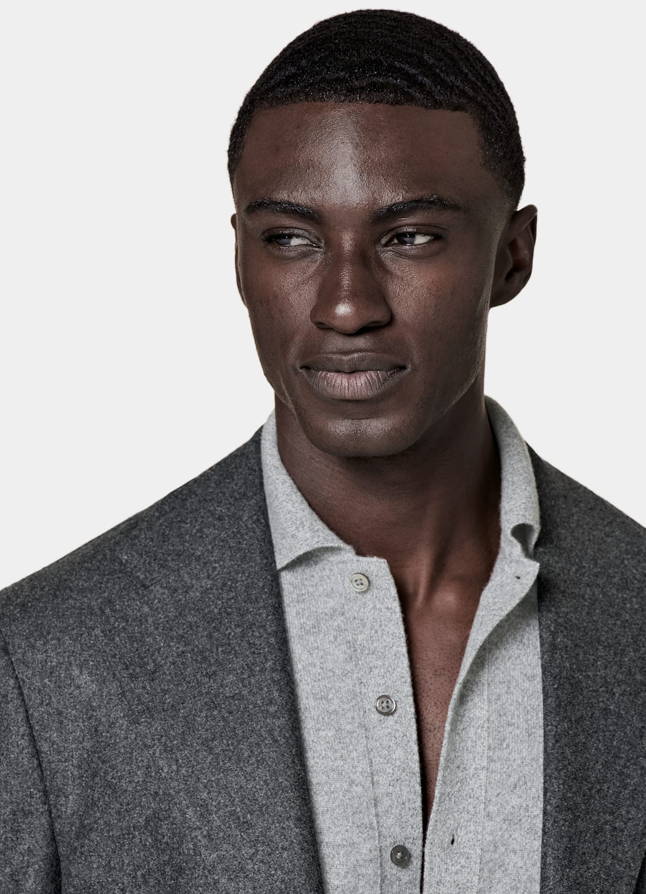 Blazer Roma coupe Relaxed gris moyen