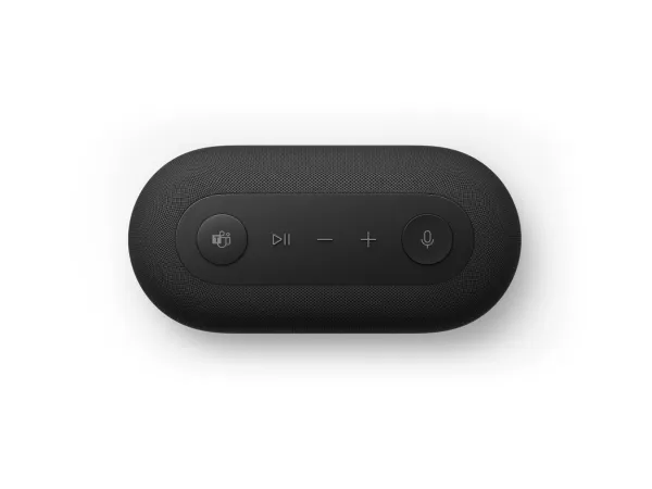 Microsoft Audio Dock - Højttalertelefon/dockstation - kablet - USB-C - mat sort - Certified for Microsoft Teams