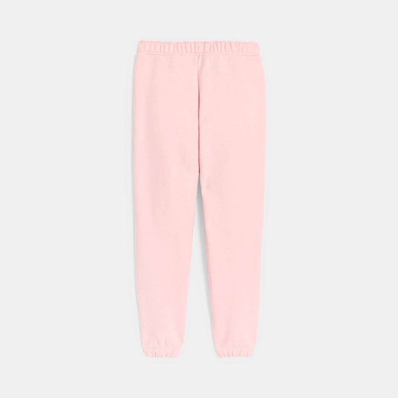 Pantalon de jogging uni rose fille