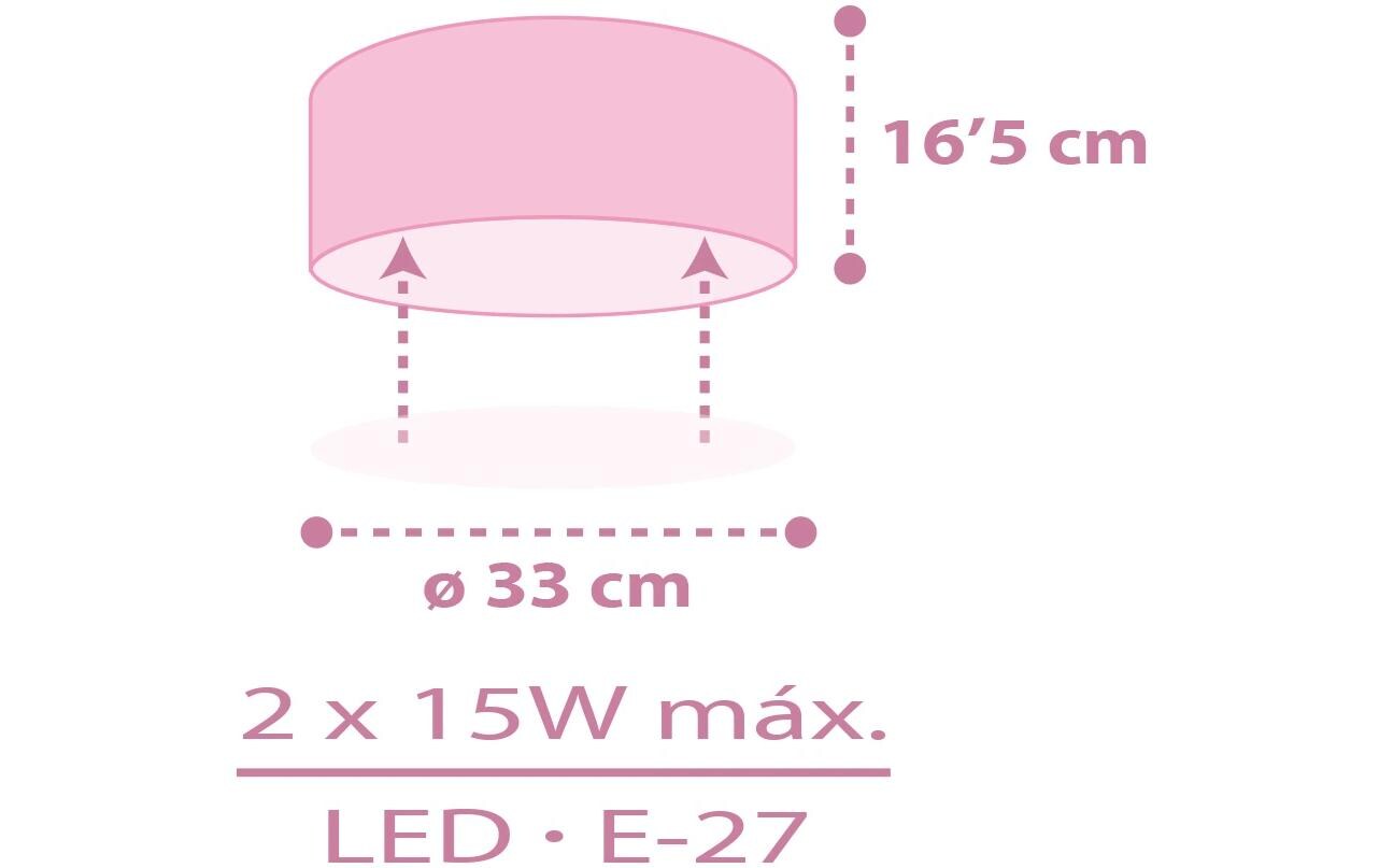 Deckenlampe Fairy DreamsDeckenleuchte mit transparenten Sternen für ein Kinderzimmer