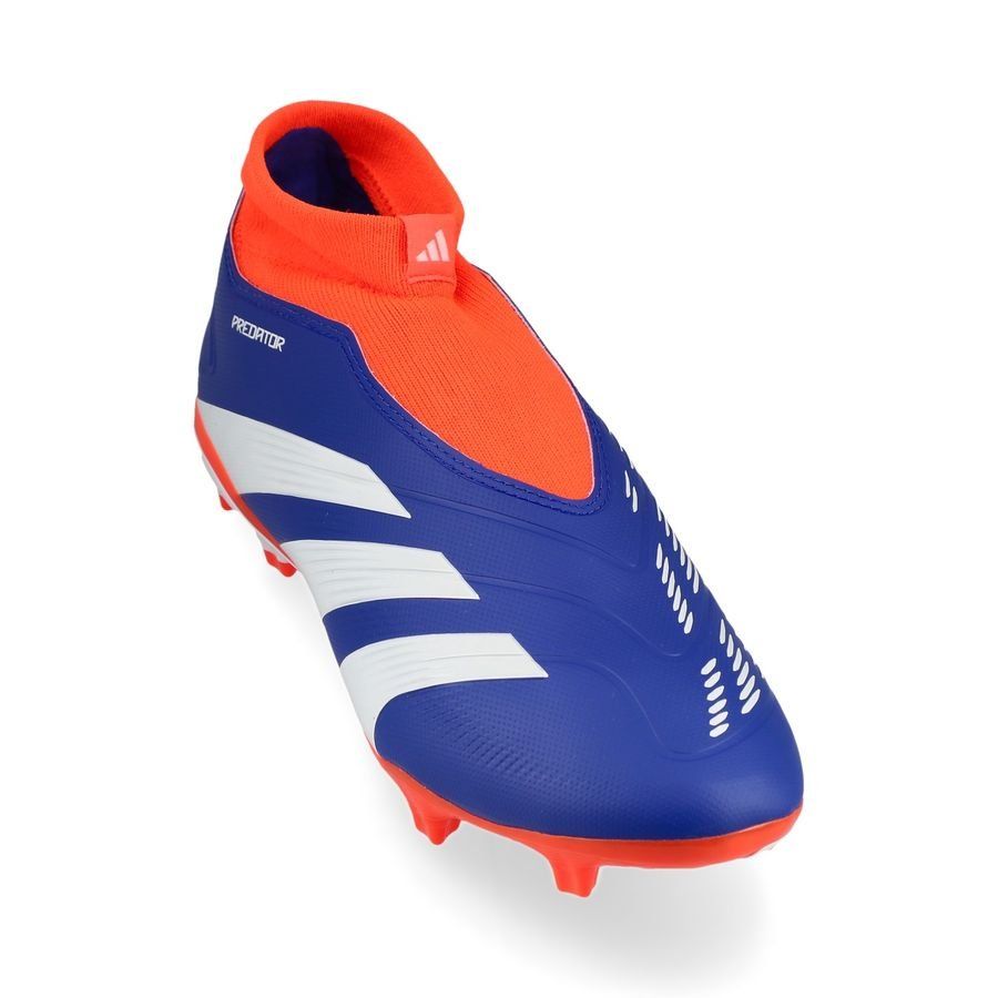adidas Predator League Laceless FG Advancement - Bleu/Blanc/Rouge