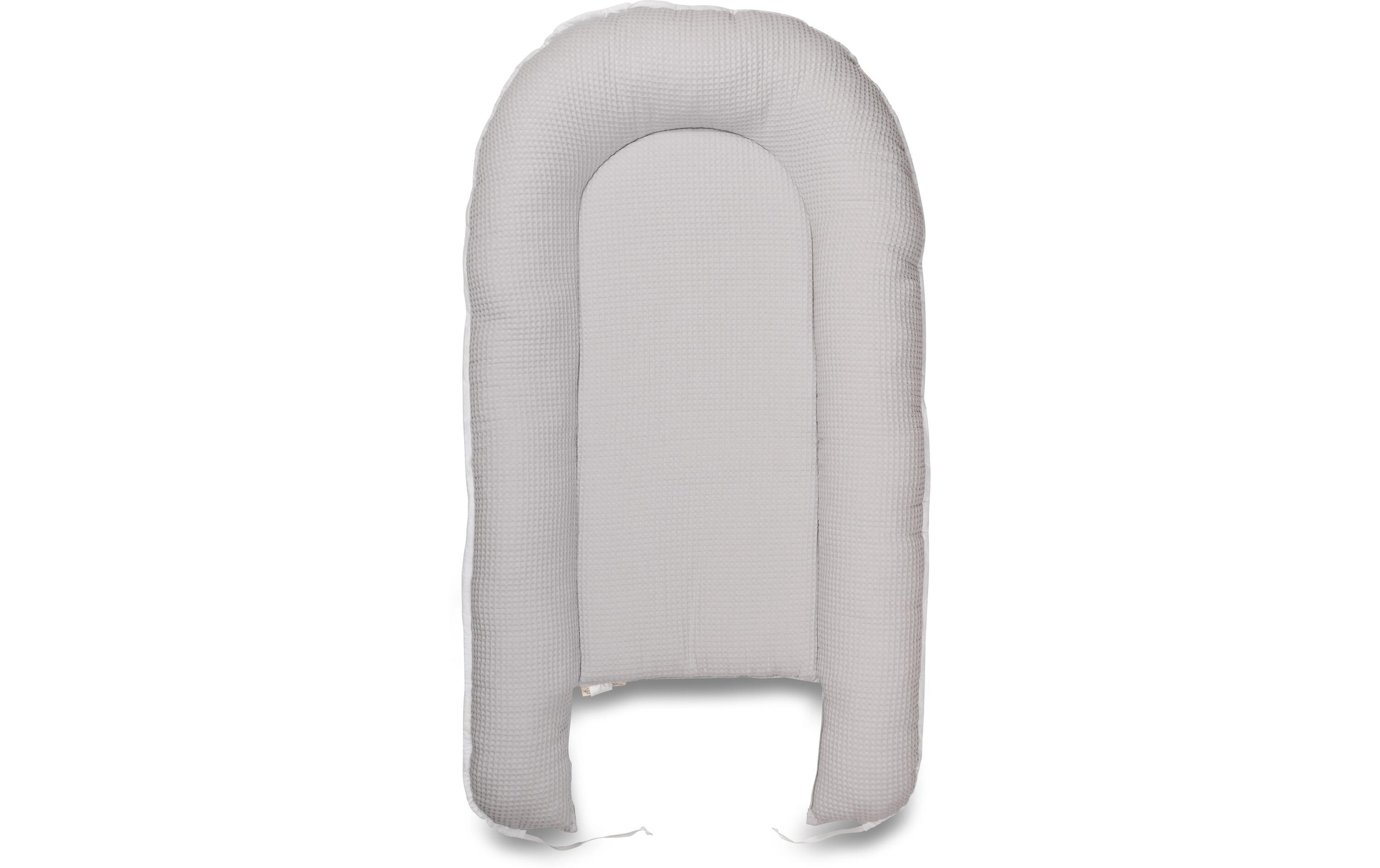 Babynest Graue Elefanten 55 x 95 cmKuschelnest