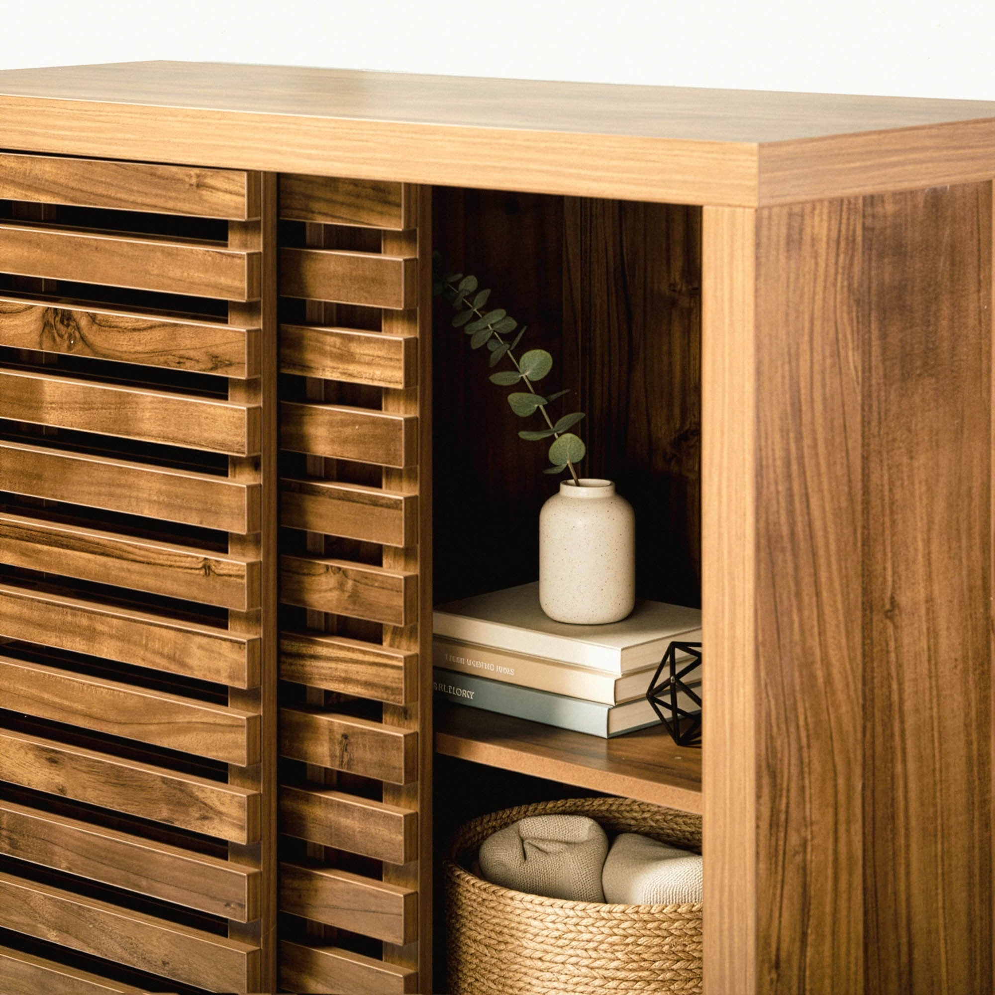 Calicosy - LIAM Buffet - B80 cm - Donker hout
