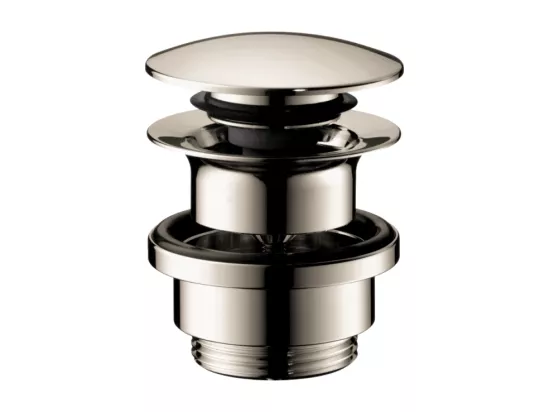 Bonde lavabo Push-open HANSGROHE bronze brossé