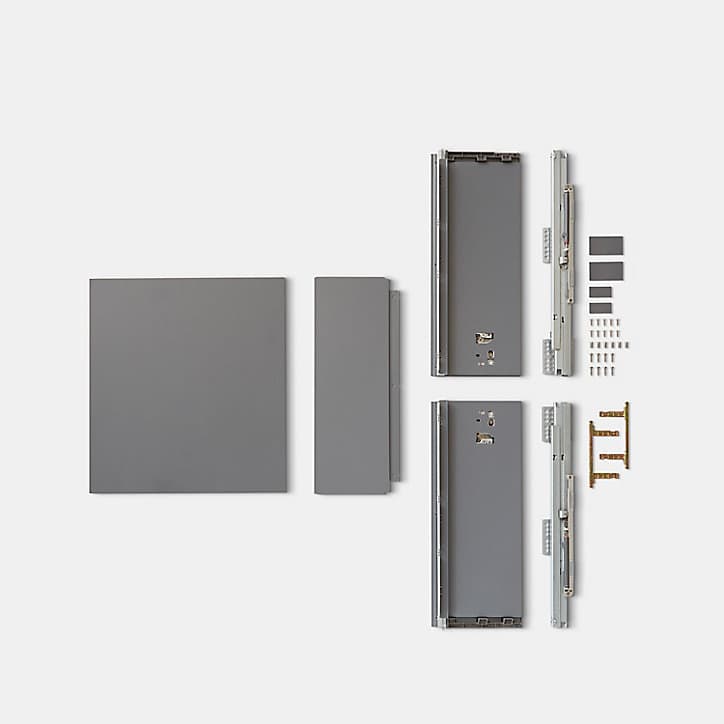 Casserolier GoodHome Soto Anthracite l. 50 cm