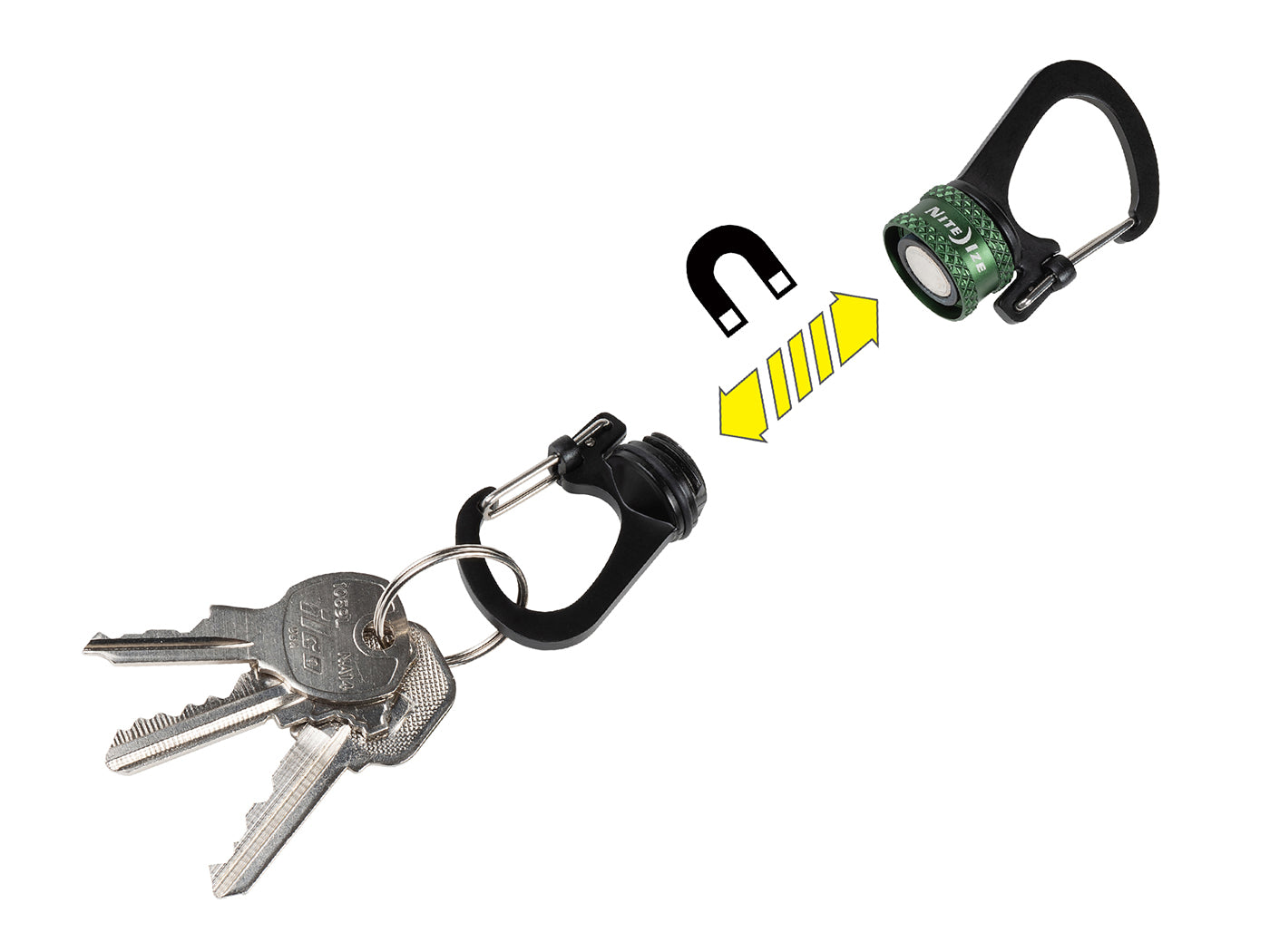 Nite Ize Karabijnhaak Slidelock 360